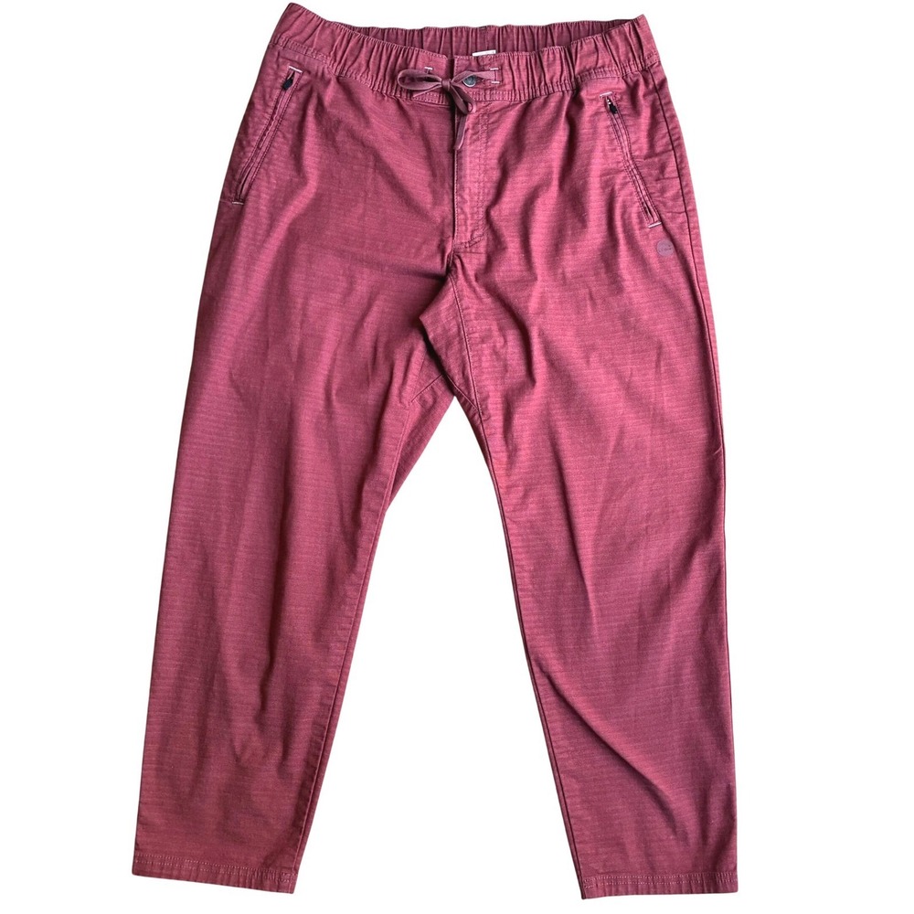 LL Bean Mens Multisport Crop Pants 28" Pullon Joggers Comfort Outdoor Ripstop